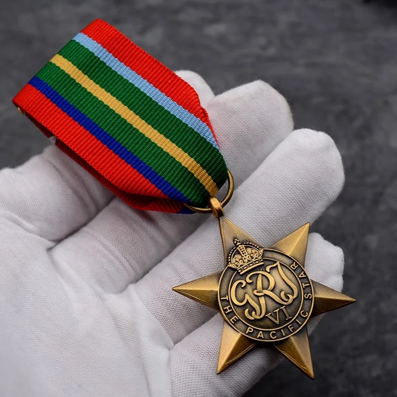 

Значки со звездной медалью Мьянмы времен Второй мировой войны