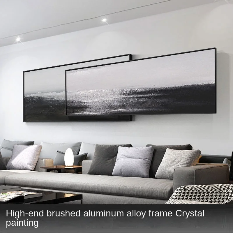 

Modern light luxury living room decorative Paintings abstract sofa Background Wall Atmospheric High-End Double-Layer posters