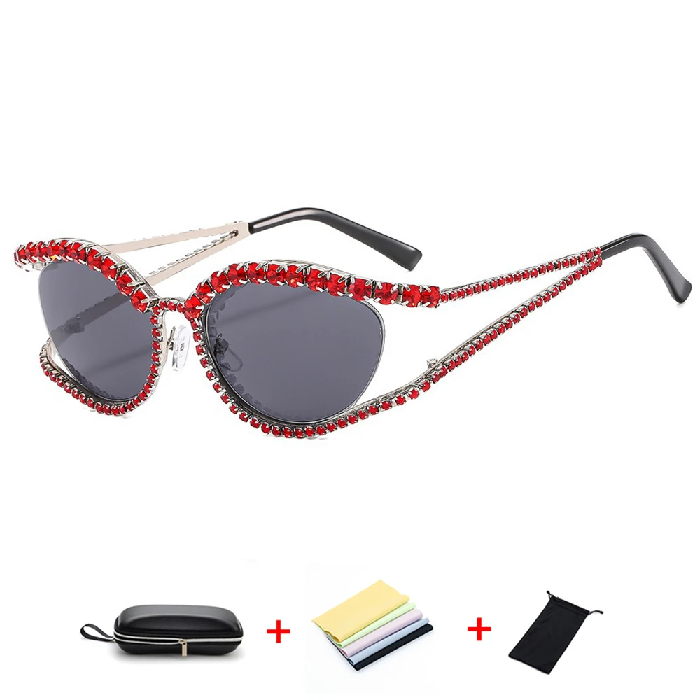 

Солнцезащитные очки «кошачий глаз» для мужчин и женщин, 2024