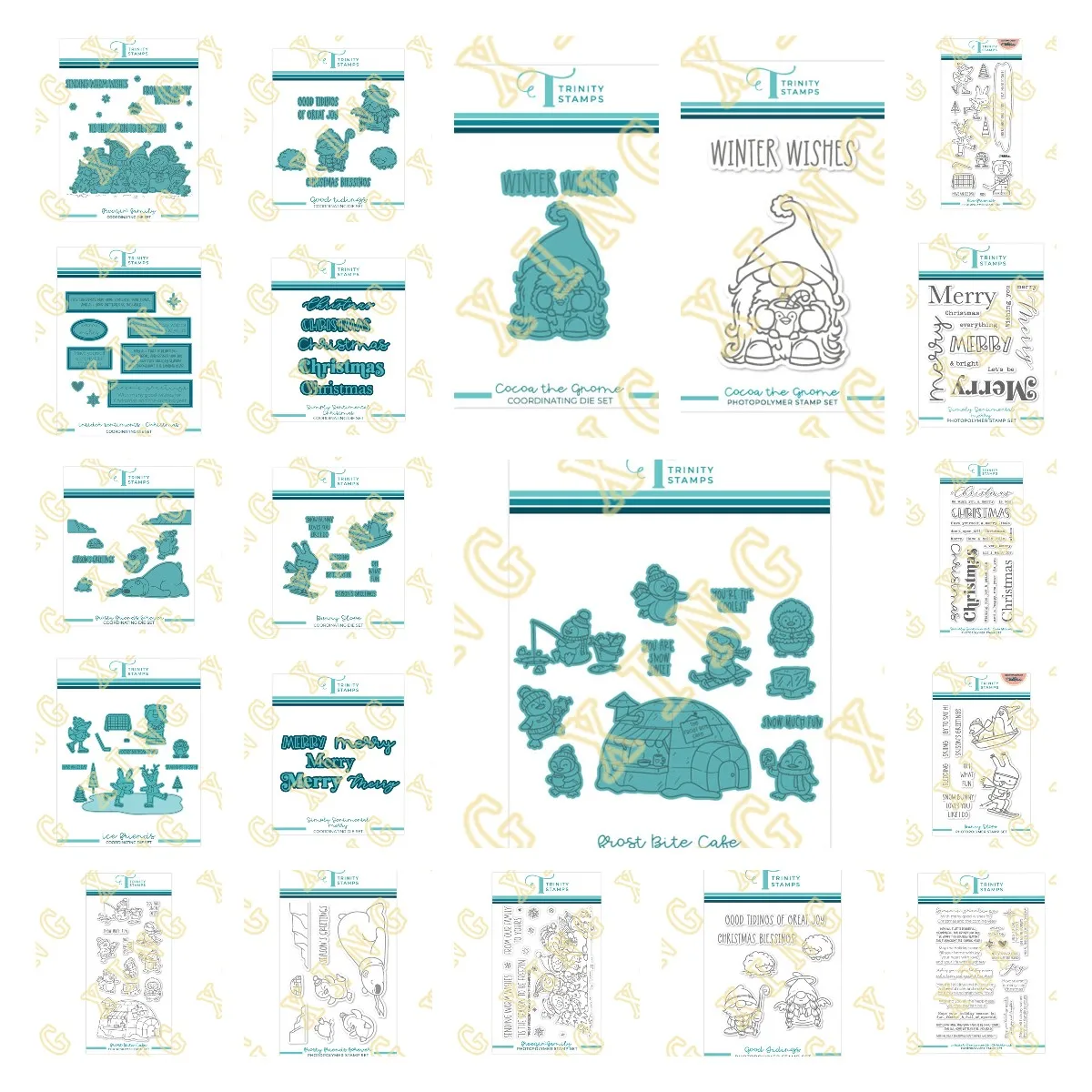 

Cocoa the Gnome New Metal Cutting Dies Stamps Scrapbook Diary Decoration Embossing Cut Dies Template DIY Greeting Card Handmade