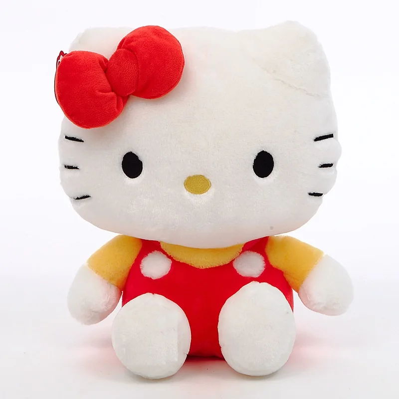 

Original 20cm Plush Animal Doll Cat Toy TAKARA TOMY Pluech Original Sanrio Plush Toy Cartoon Doll Peluche Animal Hello Kitty Cat