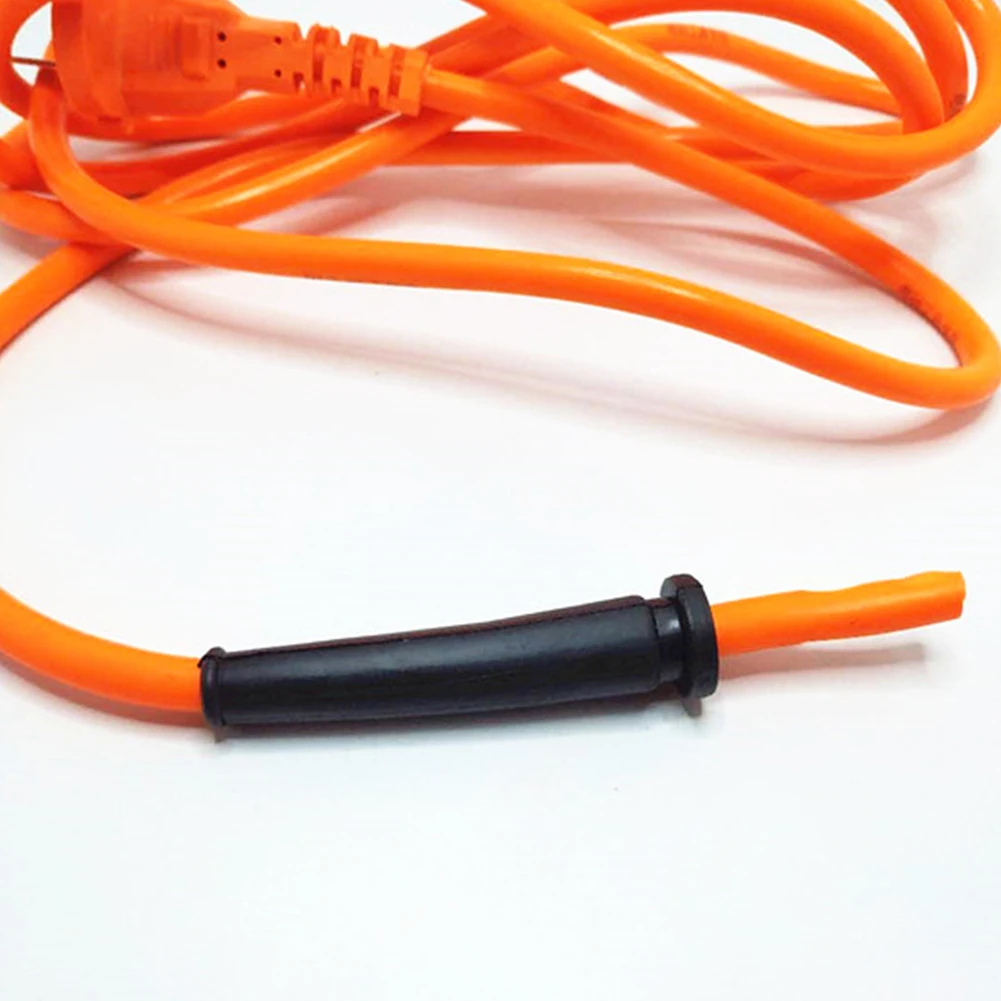 

5 Pcs Black Rubber Wire Protector Cable Sleeve Boot Cover For Angle Black Rubber Boots Protective Film For Electric Drill Cable
