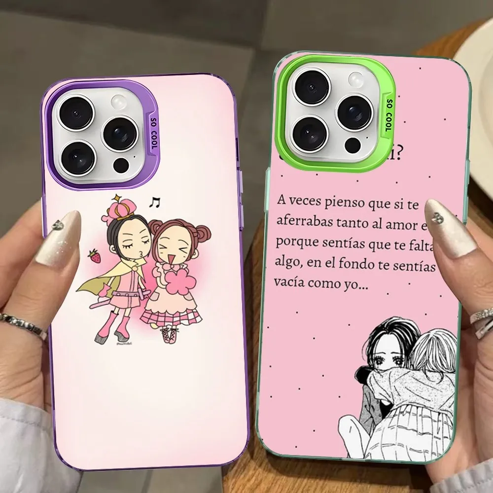 Чехол для телефона Nana X Hachi iPhone 16 15 14 13 12 11 Pro Max XR XSMAX 8 7 Plus матовая противоударная