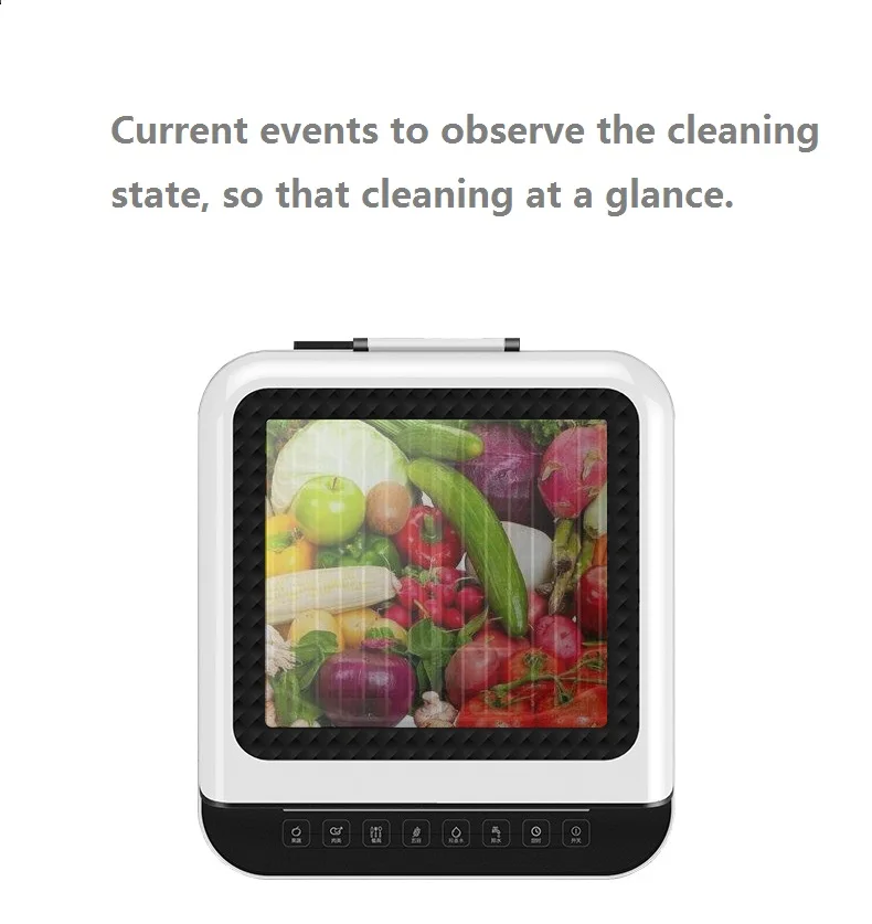 Революционная высокоэффективная пищевая детоксикационная мойка для овощей Aojie