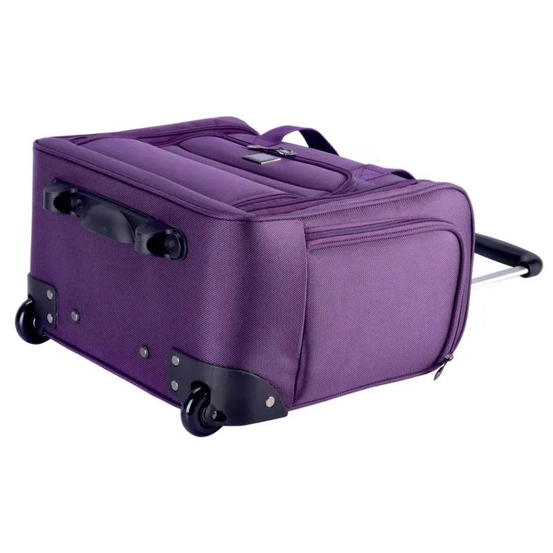 16 Rolling Under-Seater Luggage - Purple