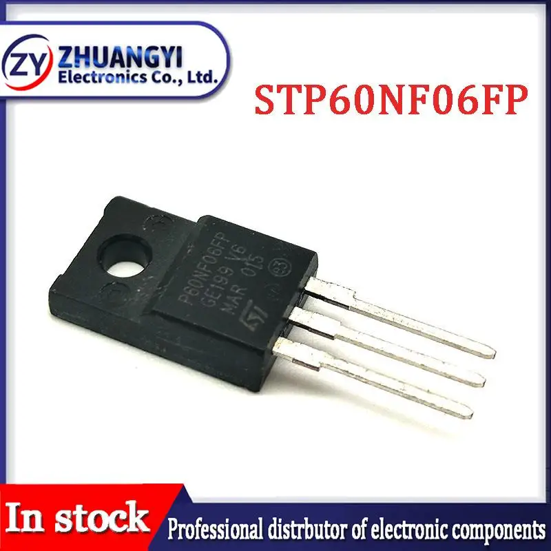 10 шт./лот STP60NF06FP P60NF06FP новый спот TO-220F