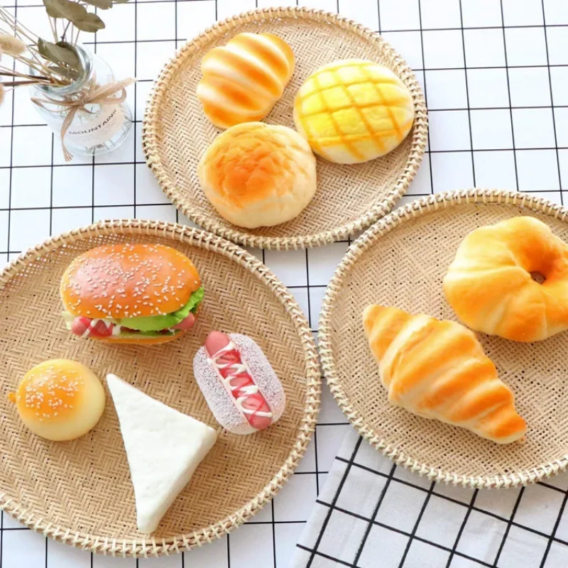 Бамбуковое сито ручной работы бамбуковый плот ручная роспись круглая совок