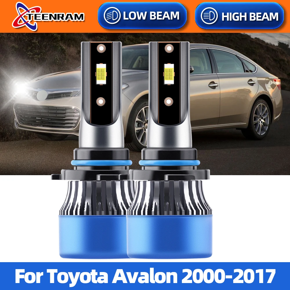 

120W 20000LM Canbus Led Headlight 9005 9006 HB3 HB4 LED Headlamps Bulb Turbo CSP Chip Car Lamp 6000K For Toyota Avalon 2000-2017