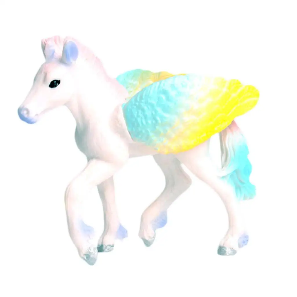 

8.5cm Unicorn Fantasy Animal Model Mythical Figurine Decor Gift Collection