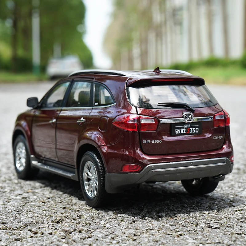 Фото Масштаб 1:18 JMC Новый Yusheng S350 литье под давлением модель автомобиля коллекционные украшения игрушки подарки для детей №3