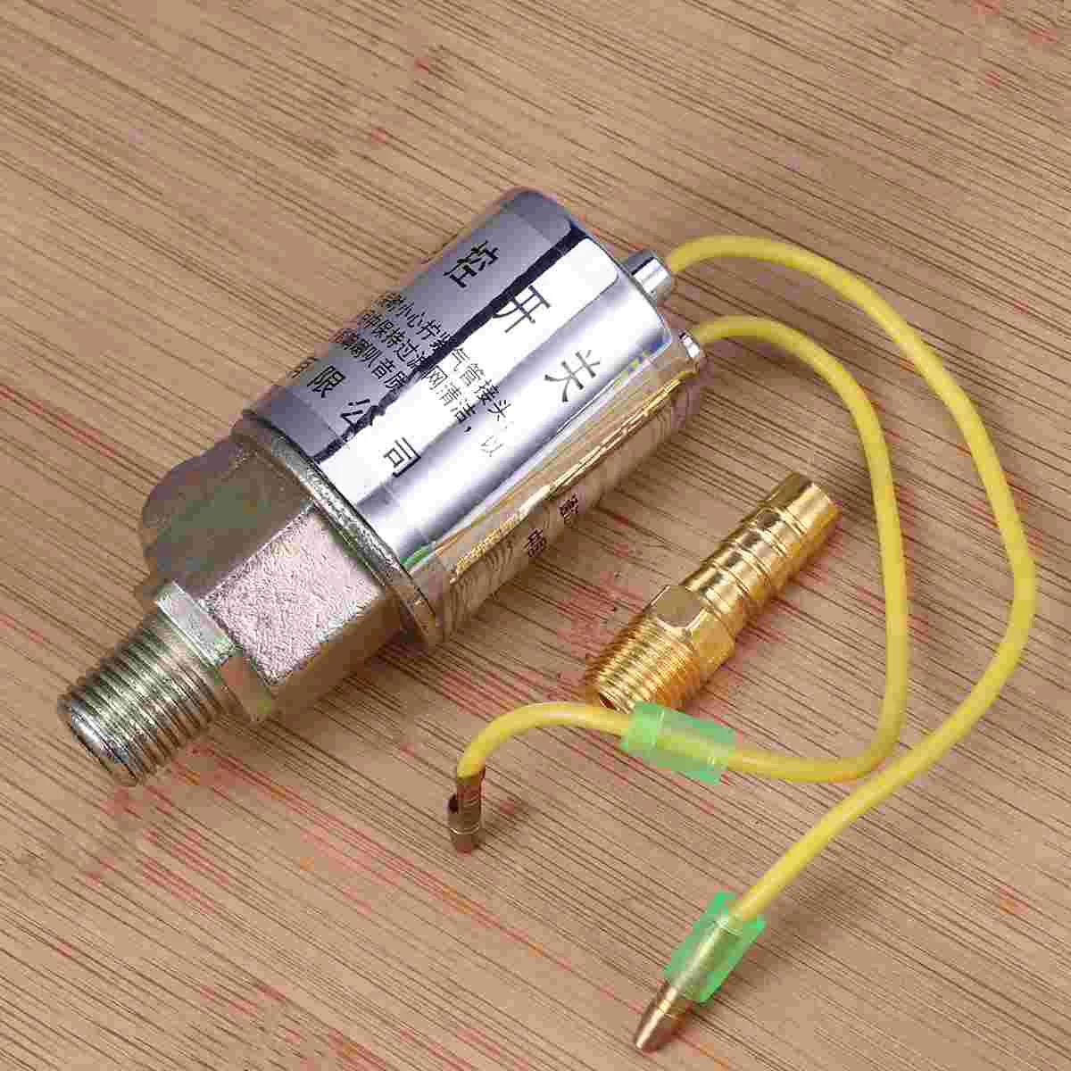 

1Pc Solenoid Valve Durable 12V Electric Solenoid Valve for Car Warning Safety