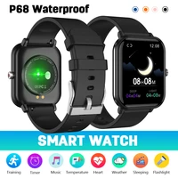 2022 smart watch 1 7 inch men women weather push smartwatch multi sport modes heart rate monitor watches for ios android xiaomi