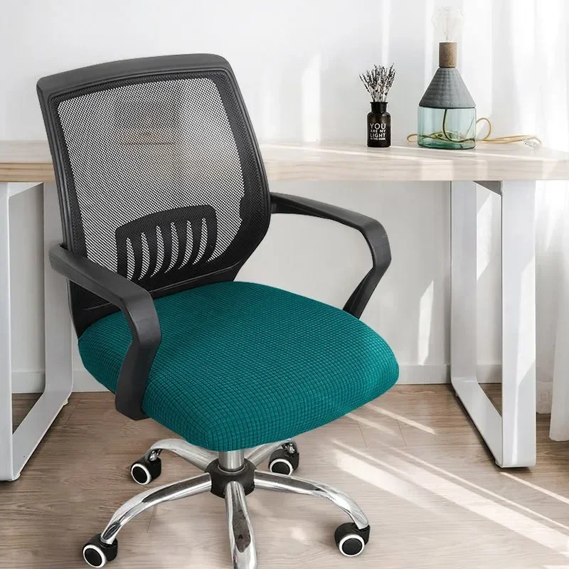 

Universal Office Chair Seat Cover Split Armchair Cover Thickened Stretch Computer Chair Slipcovers Removable Seat Protector Cas