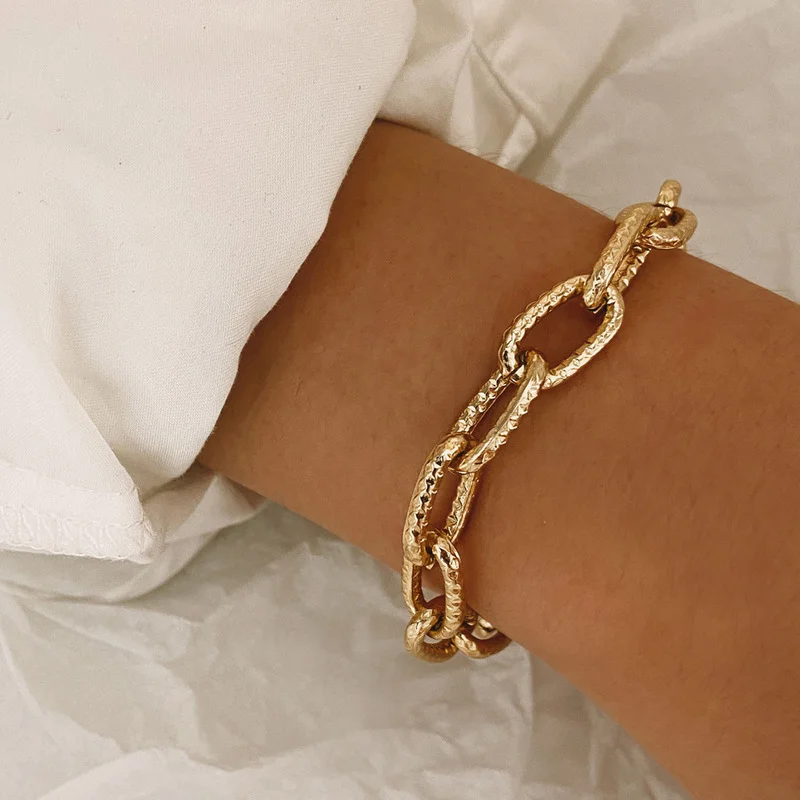 

Women Fashion Gold Chain Bracelet Charm Exquisite Jewelry