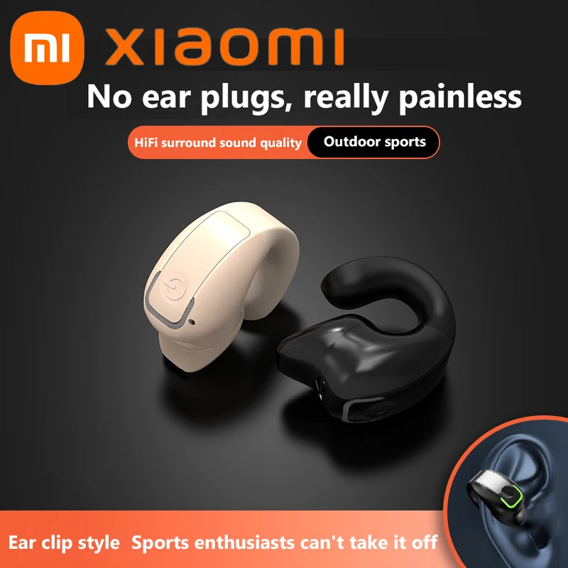 Фото Xiaomi GD28 Bluetooth-гарнитура с костной проводимостью, не вкладыши, дизайн с одним ухом, бизнес, спорт, фитнес, бег, гарнитура с зажимом для ушей №2