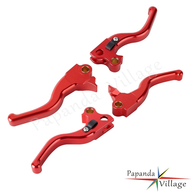 Рычаг сцепления тормоза левый и правый рычаги управления для Harley Dyna Super Wide Glide Fat Bob