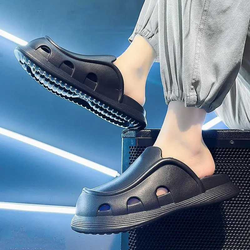 

Сандалии с дырками, кроссовки, повседневная обувь для скейтборда, Папины, для влюбленных, Уличная обувь для женщин, обувь для мужчин