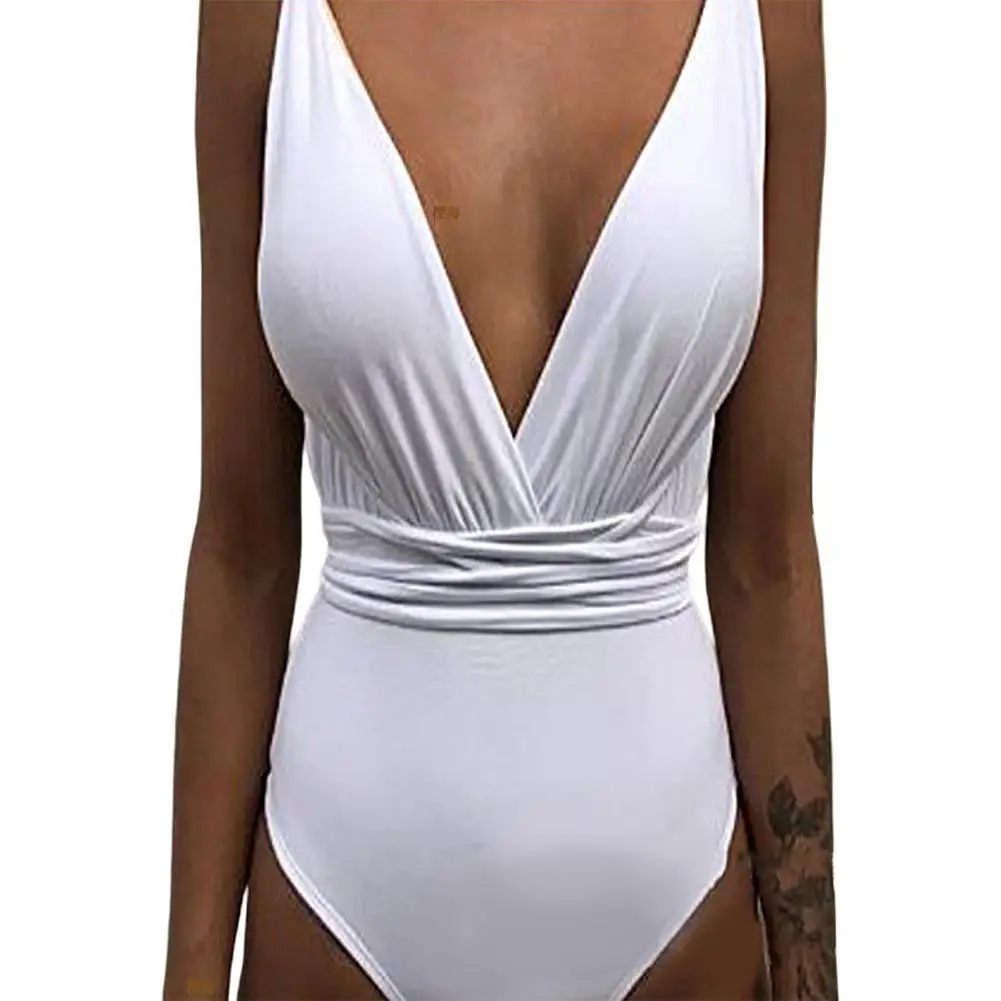 

Летний женский цельный купальник на тонких бретельках, тонкий купальник, пляжные аксессуары, бикини для женщин