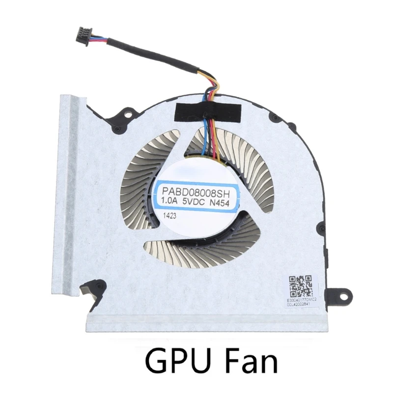 Вентилятор охлаждения процессора и графического для ноутбука DC5V 1A 4-контактный