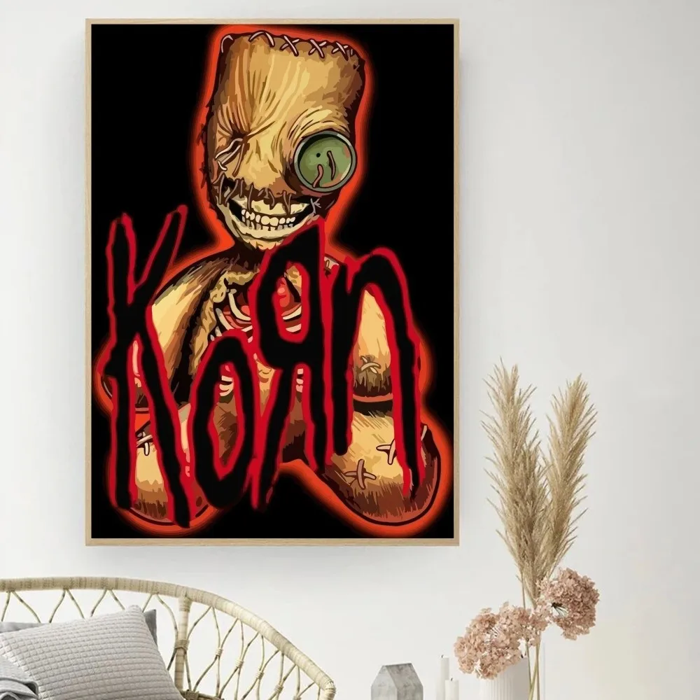 K-korn-рок-группы музыкальный плакат DIY Винтажный Фильм настенная живопись обучение