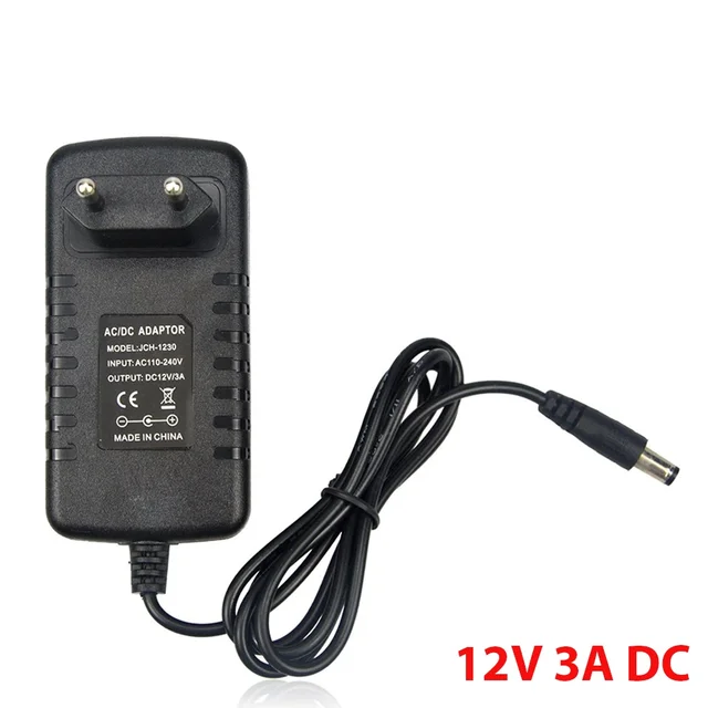 Alimentatore 12V 3A DC Jack 5.5 - 2.1 REF2027 - AliExpress