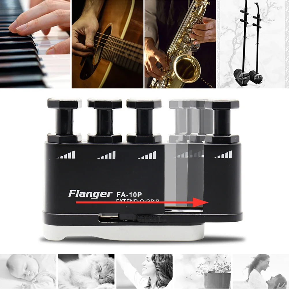 

Guitar Accessories Piano Kids Child Finger Enhancer Strengthener Exercise Device Hand Grip
