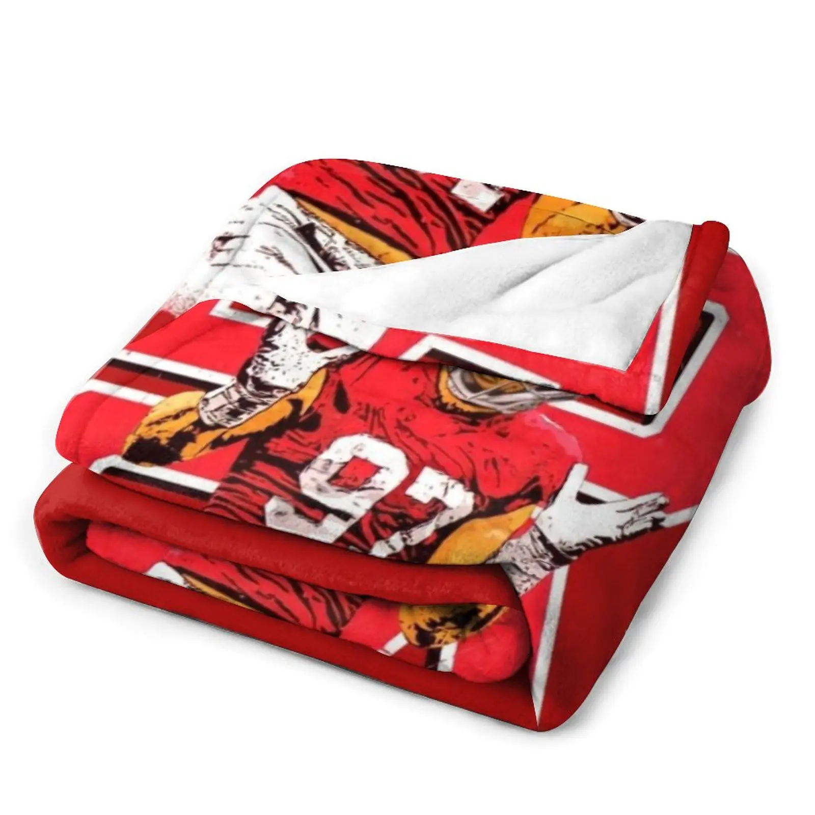 Покрывало Nick Bosa роскошные дизайнерские одиночные одеяла