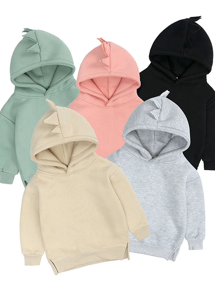 

Children's Clothing 2022 Spring New Children's Jacket Dinosaur Sweater Fleece Men's and Women's Baby Tops Hoodies clothes