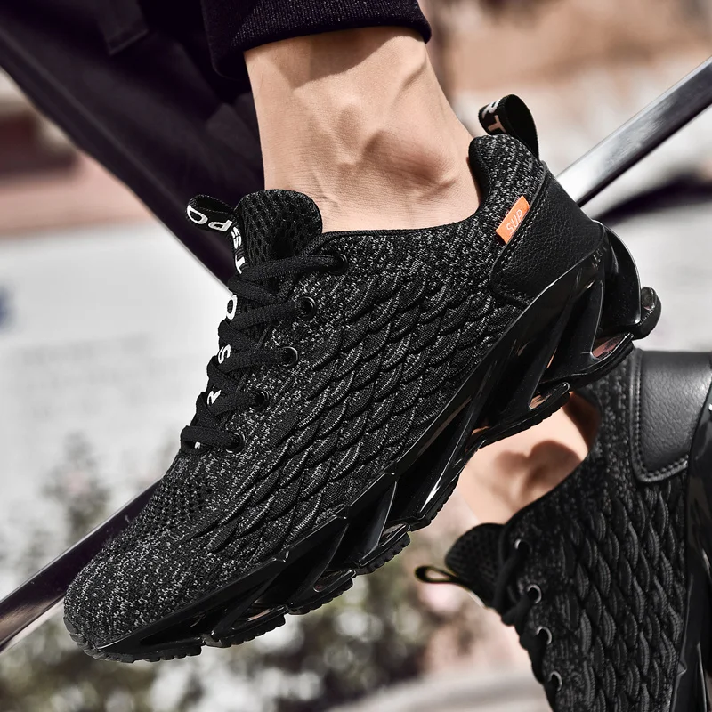 JIEMIAO New Trend Blade Men Running Shoes Men Sneakers Women Zapatos De Mujer Hombre Outdoor Fitness Training Sports Shoes