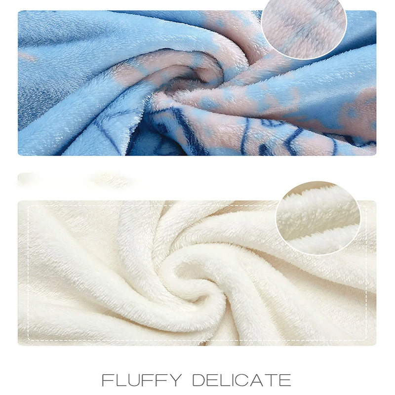 Одеяла для дивана A-Popeyes флисовое одеяло королевского размера постельное белье из