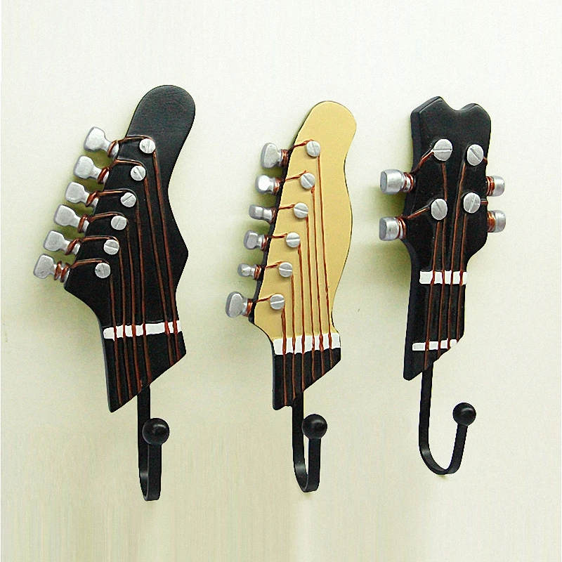

Декоративный крючок для гитары из смолы, искусственные крючки в скандинавском стиле, аксессуары для домашнего декора