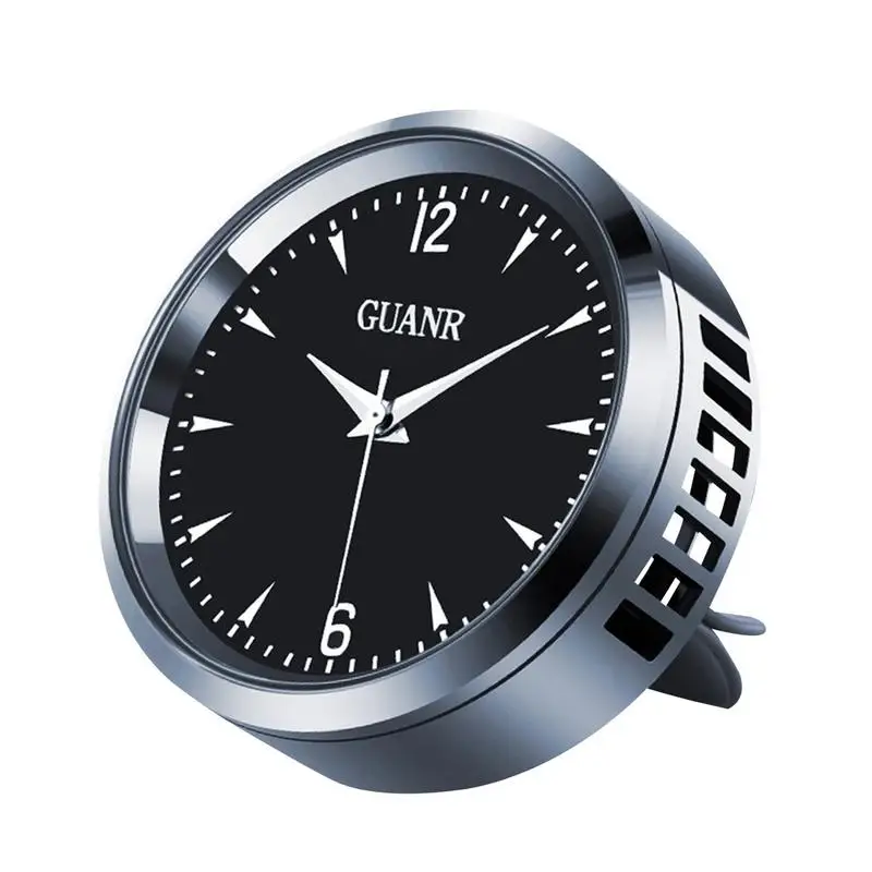 

Car Dashboard Clock Aromatherapy Universal Mini Quartz Analog Watch Mini Waterproof Motorcycle Stick-On Clock Watch With Clip