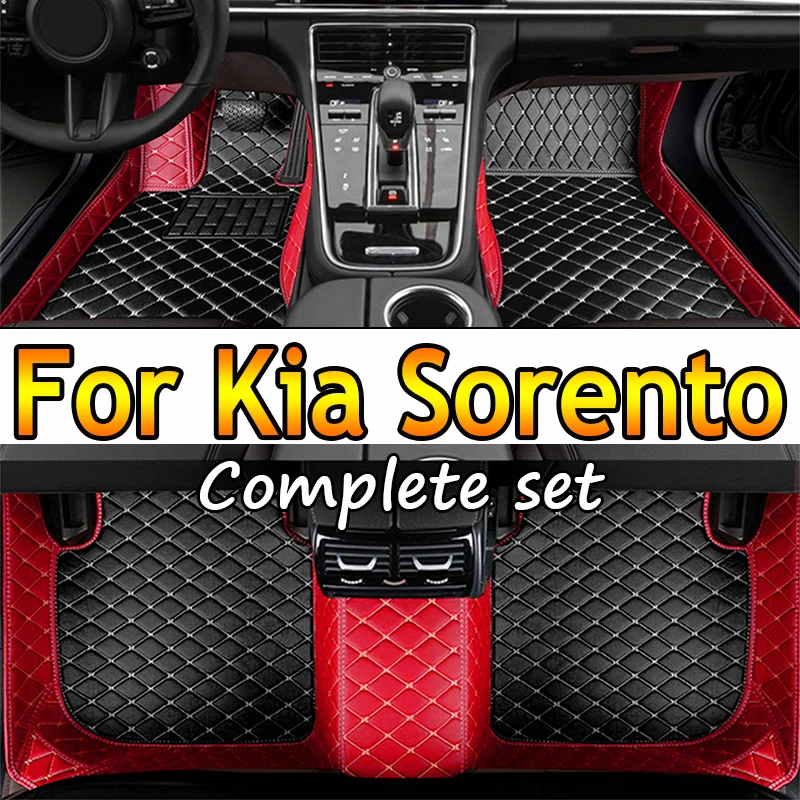 

Автомобильные коврики для Kia Sorento (пять сидений) 2013 2014, индивидуальные автомобильные подкладки для ног, чехол, аксессуары для интерьера