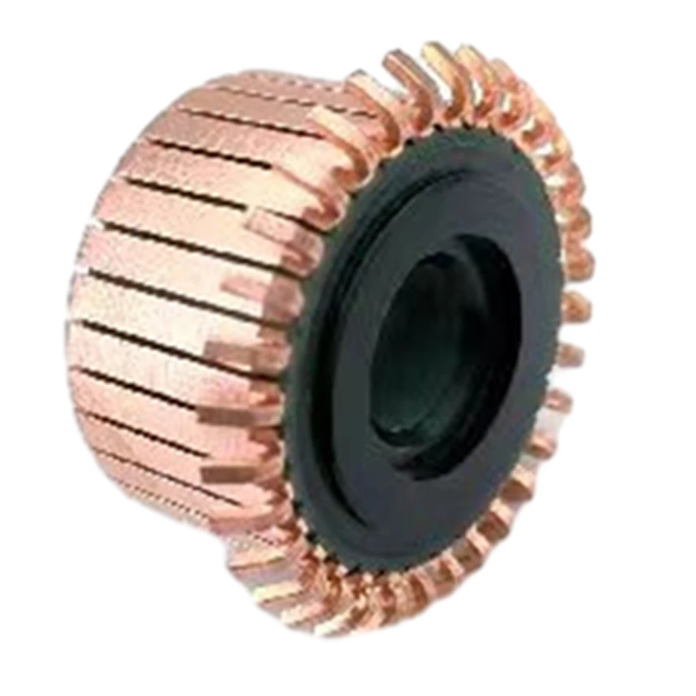 

Motor Commutator Commutator 32 Gear Teeth 32P 35*12*20.5（21）mm CHY-4246-32 Copper Copper Tone&Black For DC Motors
