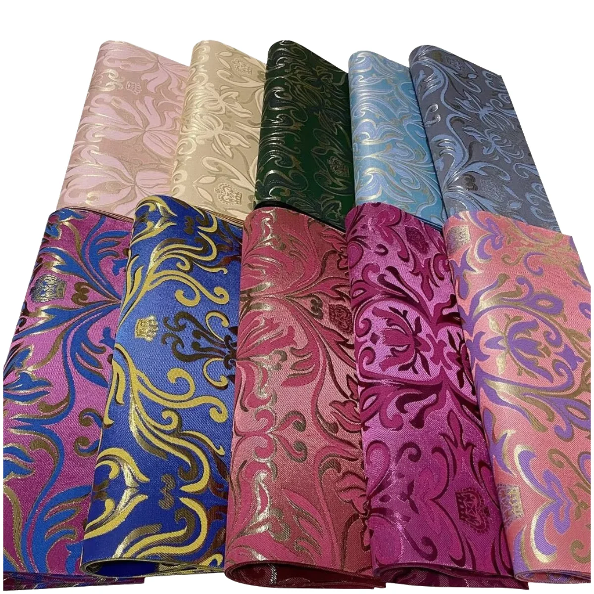 Оптовая продажа африканская разноцветная повязка на голову Sego блестящие