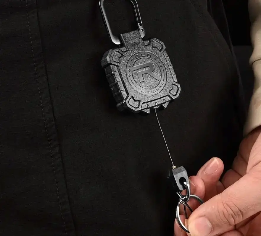 Новый H64 телескопический брелок для ключей с защитой от кражи высокопрочный ключ