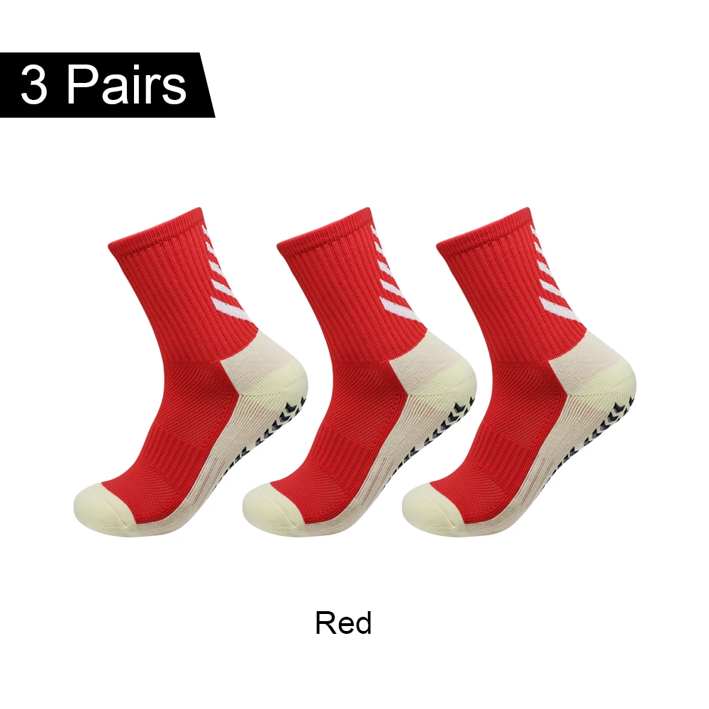 3 пары толстых носков-тапочек нескользящие спортивные носки для альпинизма