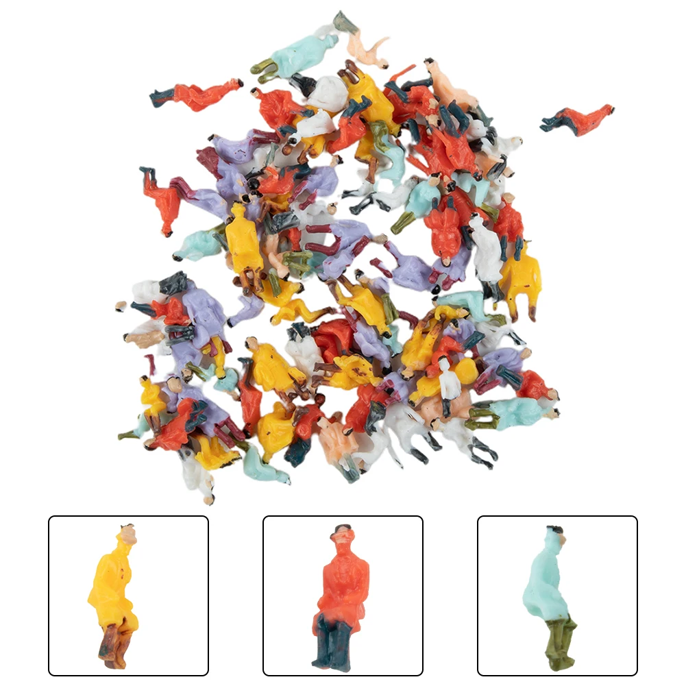

For Equipping Wagons Seated Figures Scale 1:87 Travelers Plastic 100 Painted All Seated For Showing Large Crowds