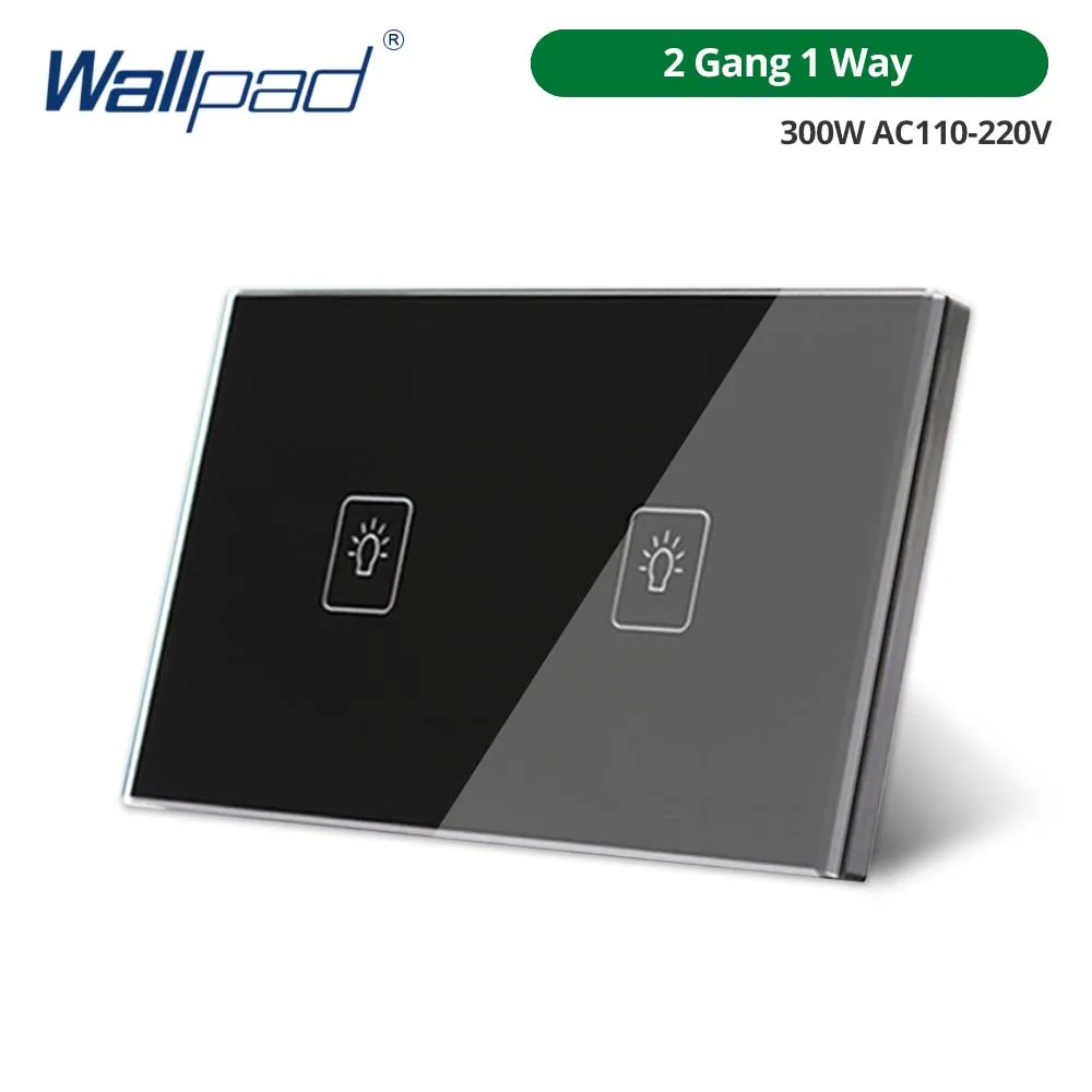 

Wallpad сенсорный выключатель 1/2/3 клавиши