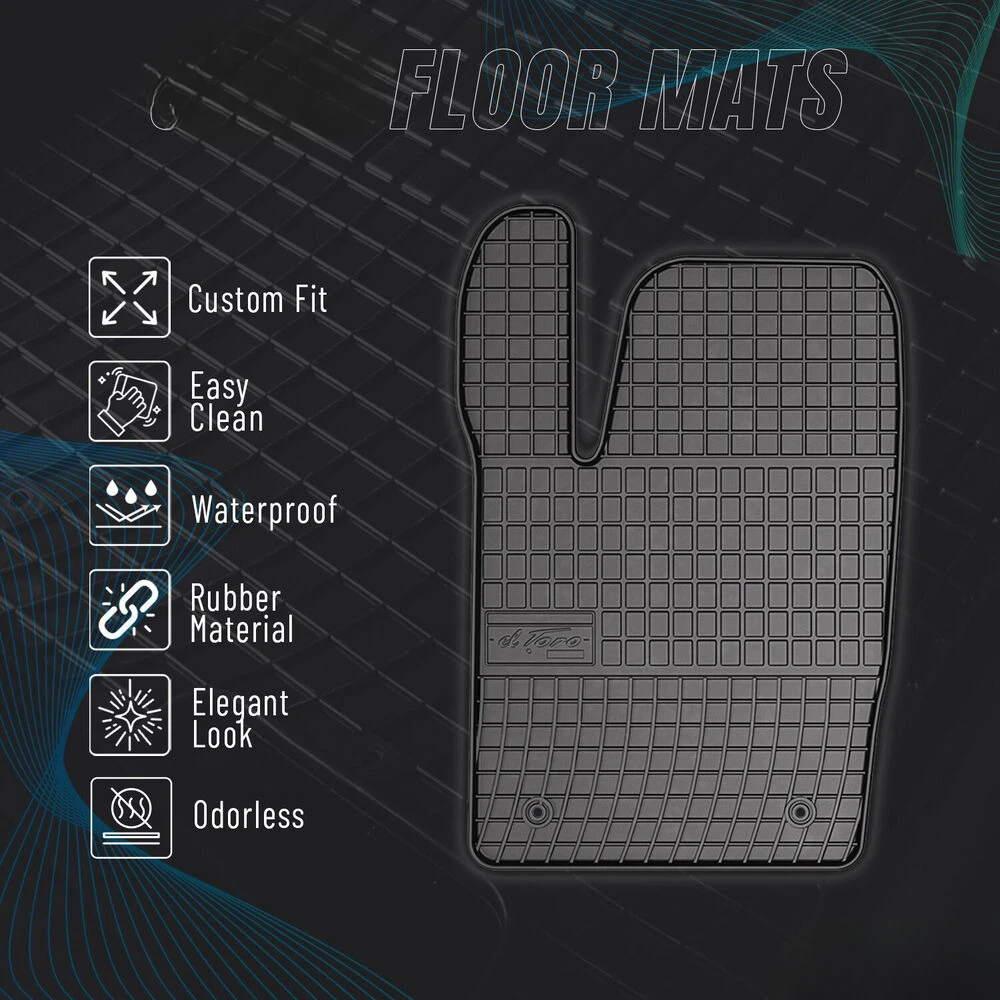 4 шт. резиновые коврики для BMW i3 2014-2021