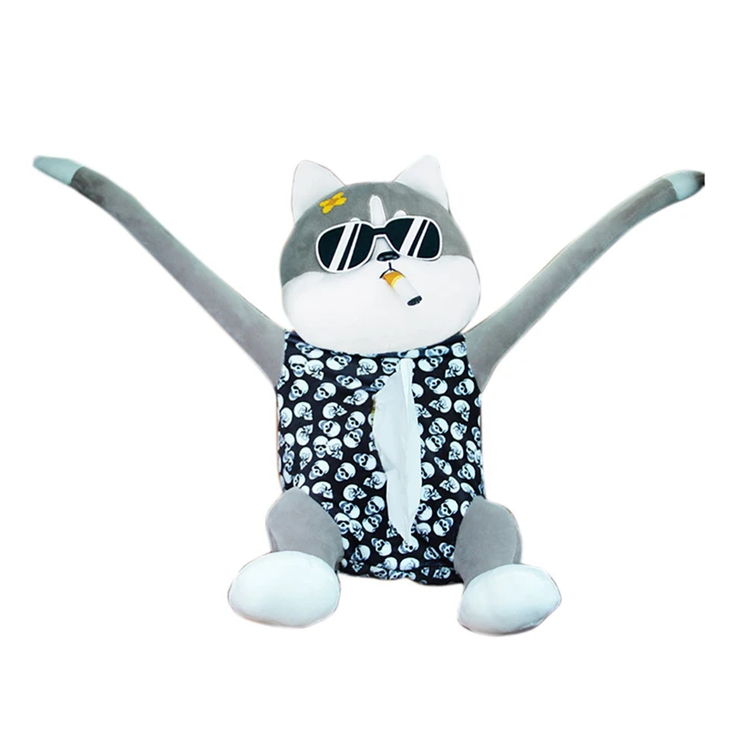 

Universal Car Cartoon Animal Tissue Box Car Inner Armrest Box For Napkin Tissue Box Cover Holder Portable Paper Box