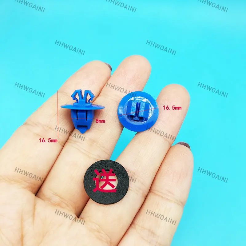 

For Toyota Highlander Tyrannite RAV4 Fender Side Skirt Side Wheel Brow Fixed Buckle Clip Car Accessories