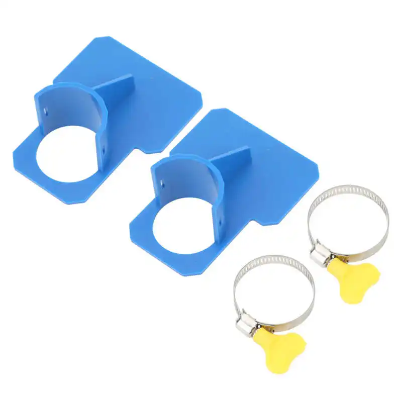 

Pool Water Hose Bracket Swimming Pool Pipe Fixing Holder Blue for Maintain