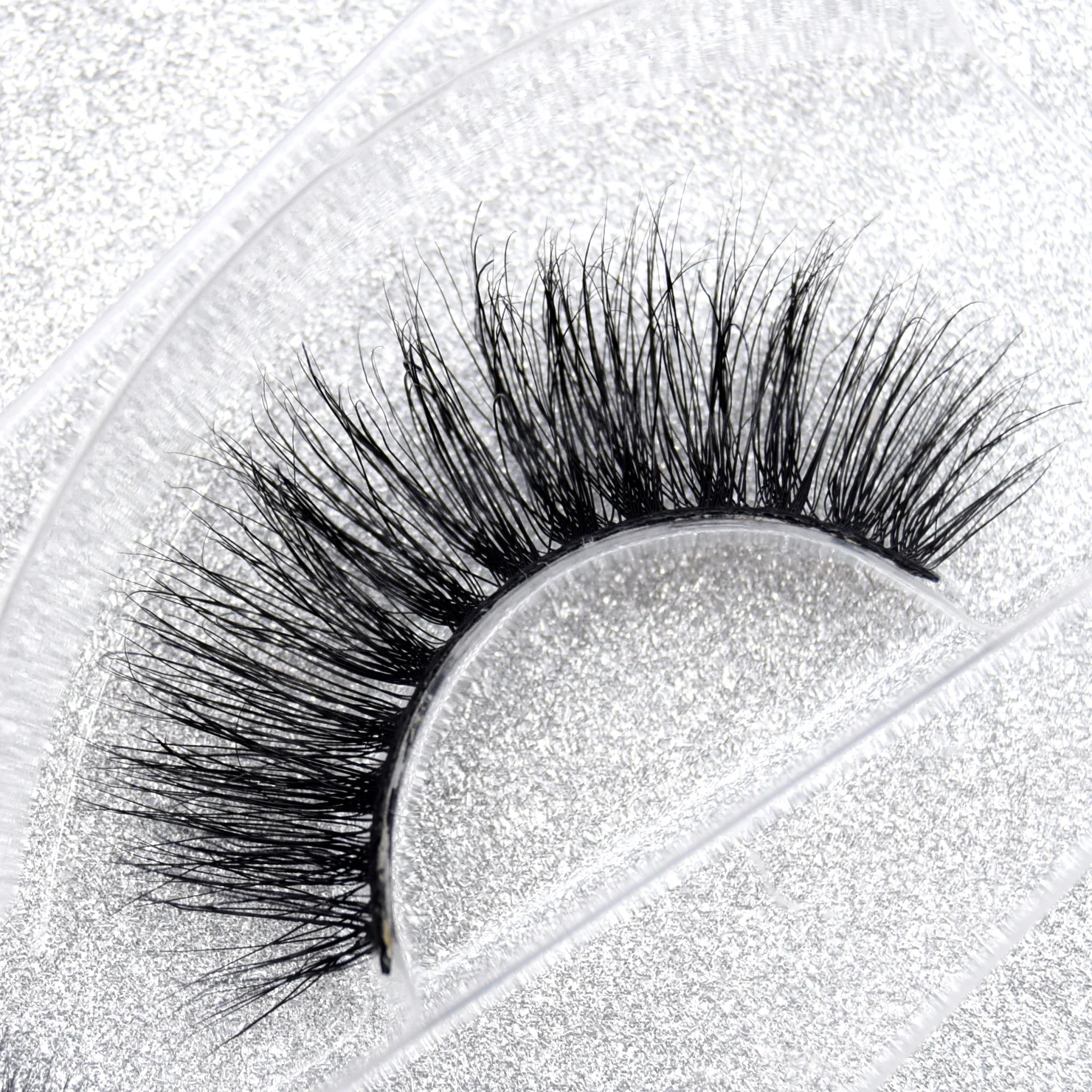 Visofree 3D норковые ресницы настоящие ручной работы пересекающиеся индивидуальные