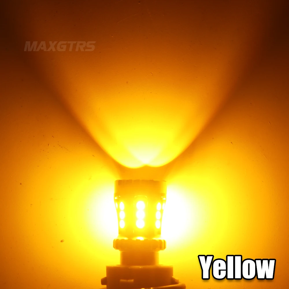 

2x S25 P21W BA15S 7443 W21/5W 1157 1156 T20 7440 W21W BAY15D Светодиодные лампы Автомобильные задние фонари Стоп-сигналы указателя поворота Лампа заднего хода DRL