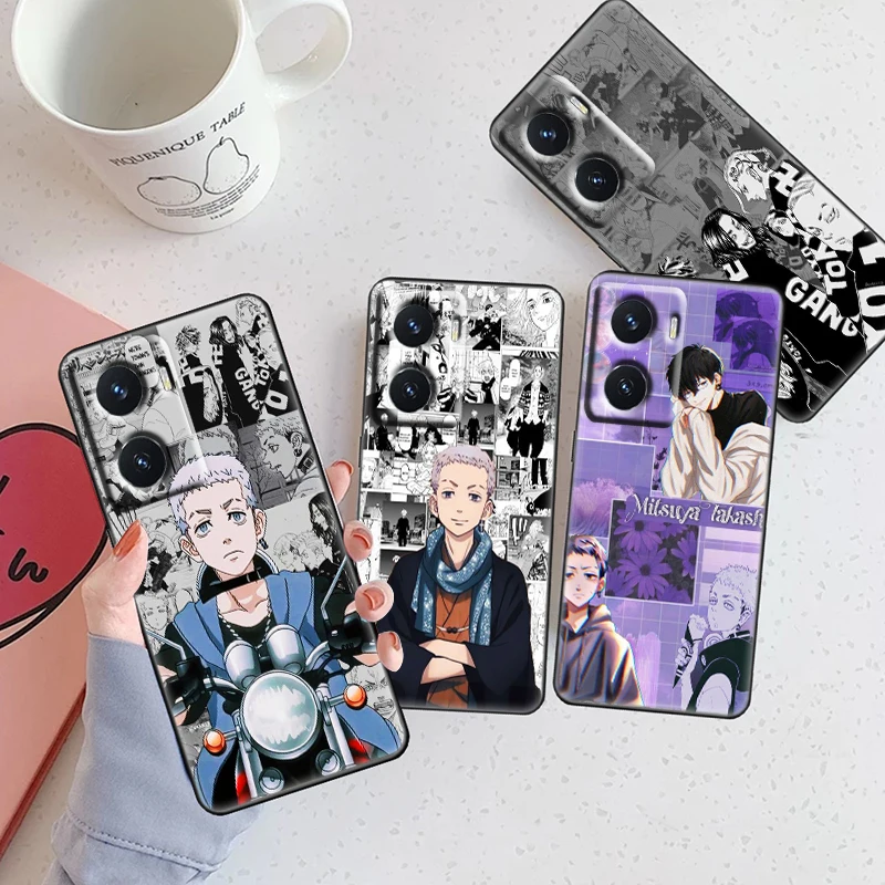 Хит продаж, Токийский призрак, аниме для OPPO A74 A72 A53 Reno 7 6 5 4 2 Find X3 X2 Z Lite Neo Pro Plus SE, черный телефон
