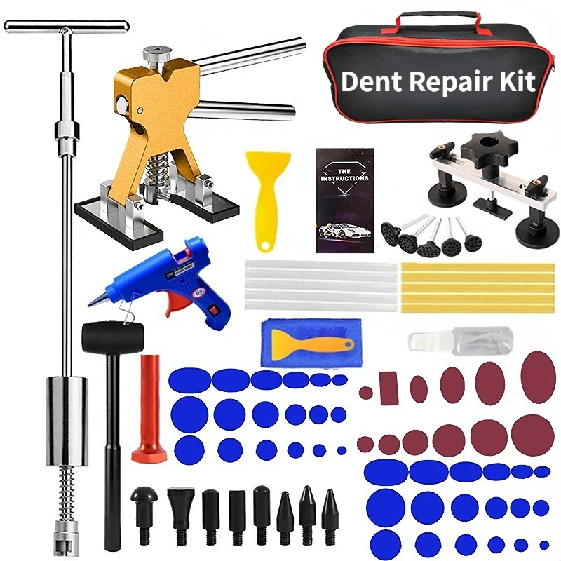 Professional Car Dent Repair Tools Paintless Dent Repair Kit Auto Paintless Body Dent Removal Remover Kits Dent Puller for Cars