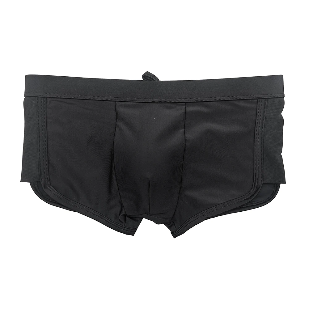 Сексуальные мужские плавки однотонные нейлоновые купальные костюмы для