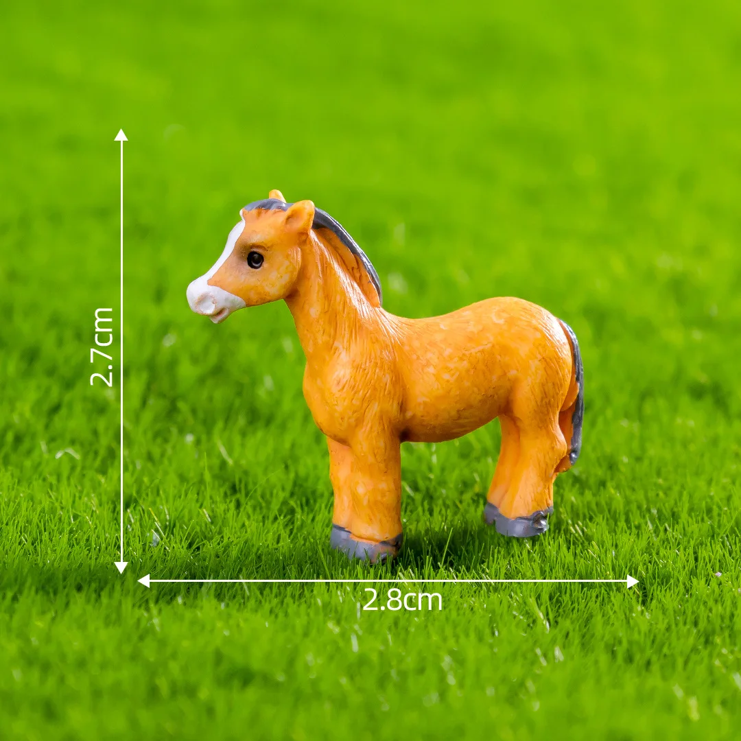 

100 шт. кавайные мультяшные животные, овцы, корова, бегемот, альпака, изделия из смолы, альбом для вырезок, сделай сам, кукольный дом, мебель, аксессуары