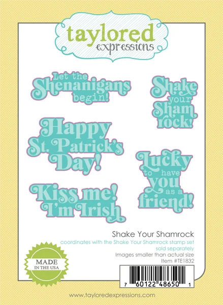 

Штампы и штампы Shake Your Shamrock, Новое поступление 2023, формы «сделай сам», скрапбукинг, изготовление бумаги, режущие изделия, шаблон, карта ручной работы